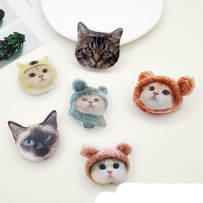 Wholesale Special-shaped Glue Cute Pet Cat Phone stand
