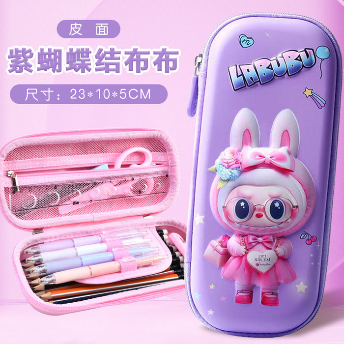 Wholesale Cartoon Pencil Case for Primary School Students Multi-Layer Storage