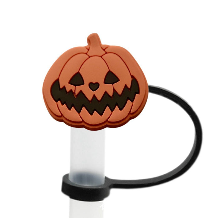 Wholesale 10pcs  doll straw cap straw dust cap dust cover personalized drink straw cover cross-border