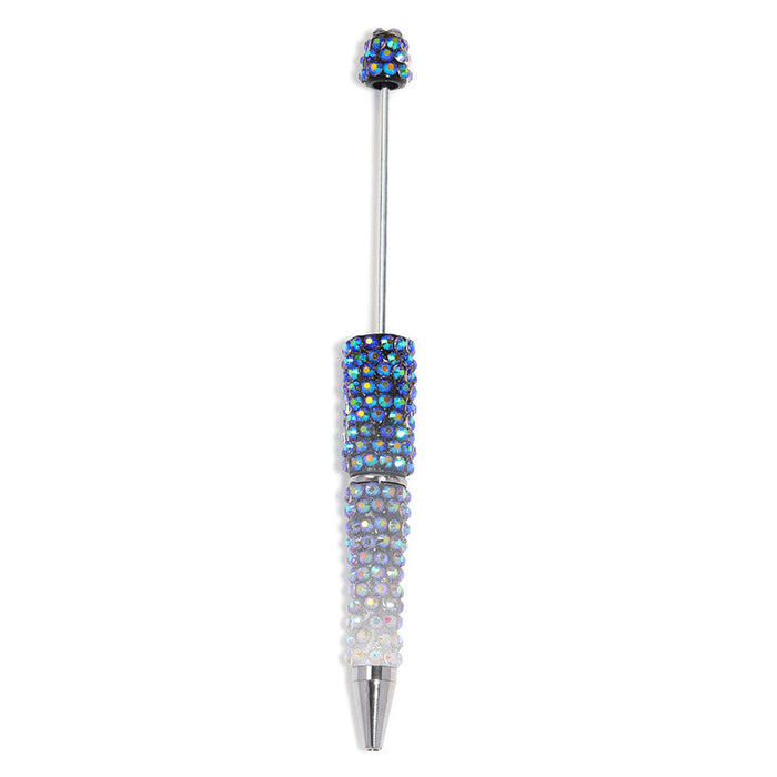 Wholesale New full diamond bead pen fashionable high value gradient bead pen DIY creative handmade diamond bead pen
