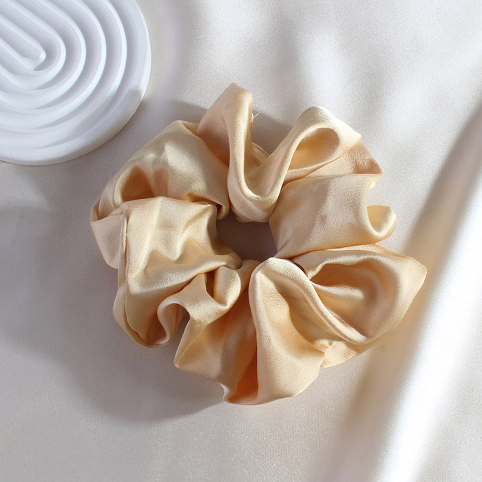Wholesale Retro faux silk Hair Scrunchies
