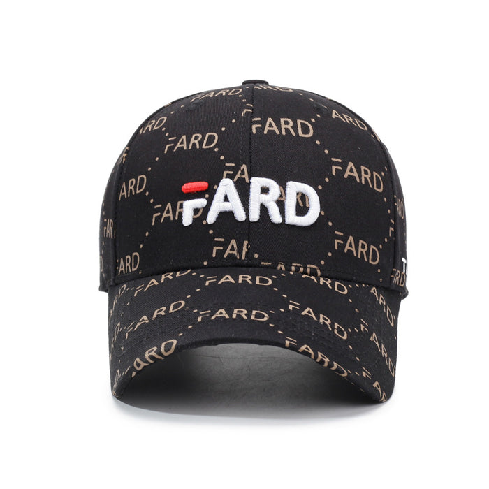 Wholesale Baseball cap, embroidered duck tongue cap, fashionable and casual versatile hat, outdoor sports sun shading and sun protection hat