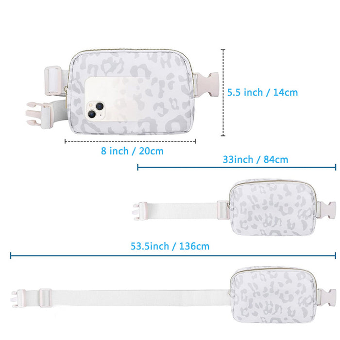 Wholesale Outdoor Running Waist Bag Lulu Same Style Crossbody Bag Chest Bag Nylon Waterproof Sports Waist Bag