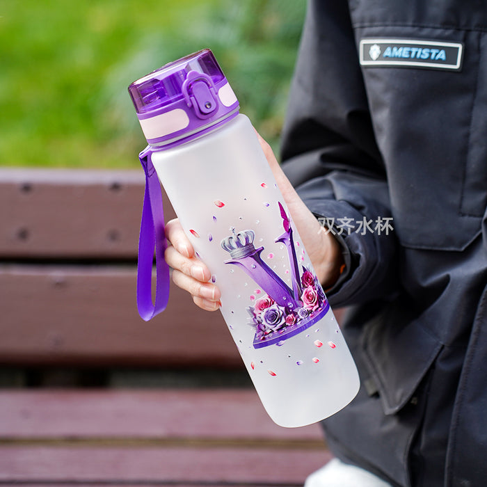 Wholesale Simple letter water bottle