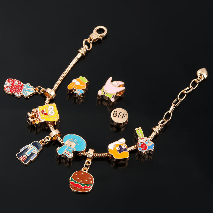 Wholesale Good Friend Bracelet BeechPineapple House Cartoon Bracelet