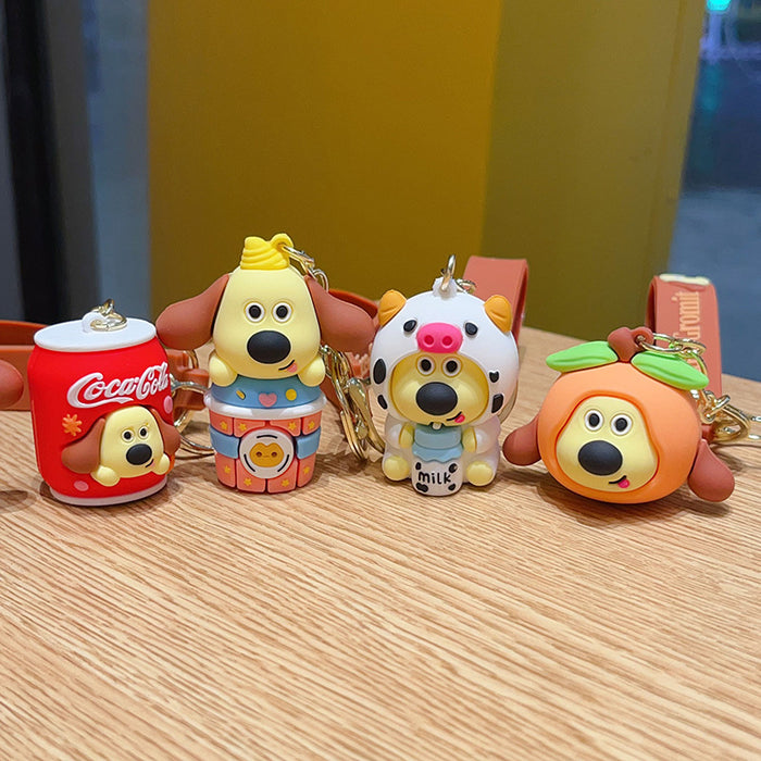 Wholesale Cartoon cute keychain for bags and cars