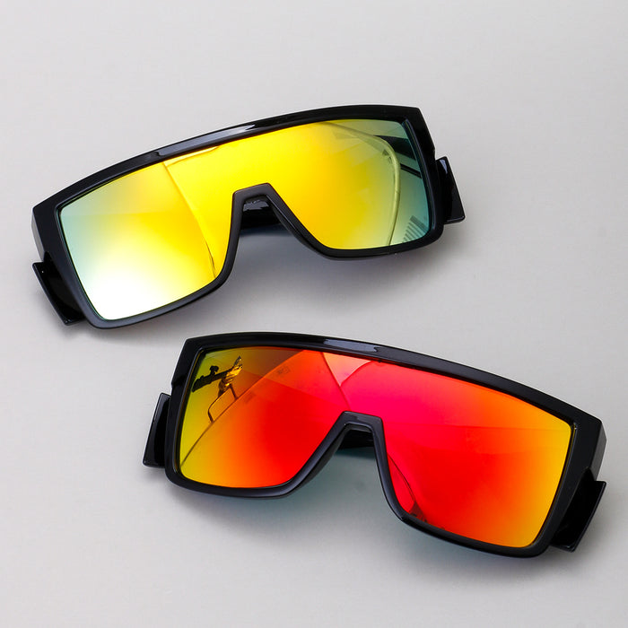 Wholesale Sports cycling sunglasses, windproof coated colorful sunglasses, cycling full frame sunglasses