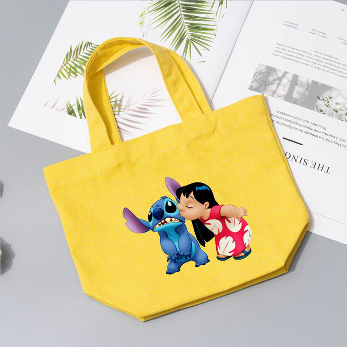 Wholesale Cartoon Printed Pattern Canvas Tote Bag JDC-HD-WuDuomei001