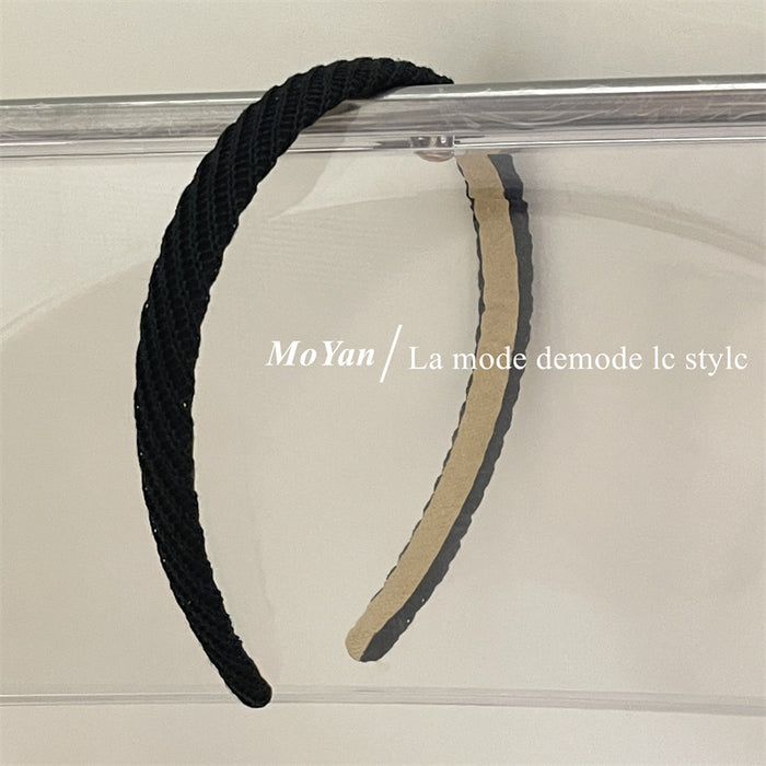 Wholesale Wool twill female temperament headband hair grottoes headdress hairpin