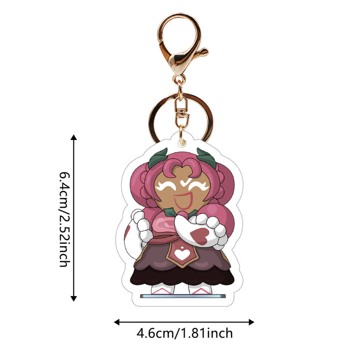 Wholesale  Cookie Game Surrounding Acrylic Keychain Pendant