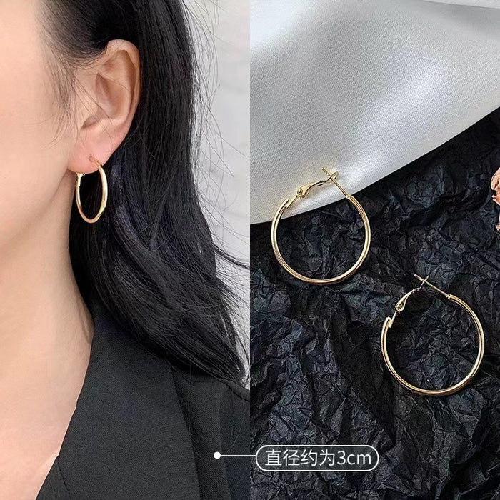 Wholesale Personality Large Hoop Earrings