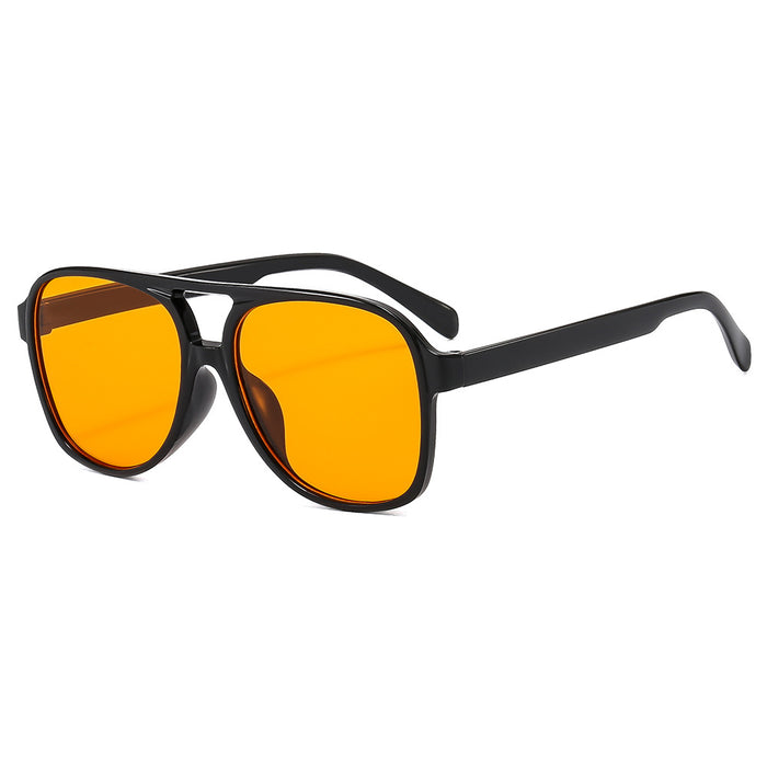 Wholesale Large Frame  Double Beam Sunglasses