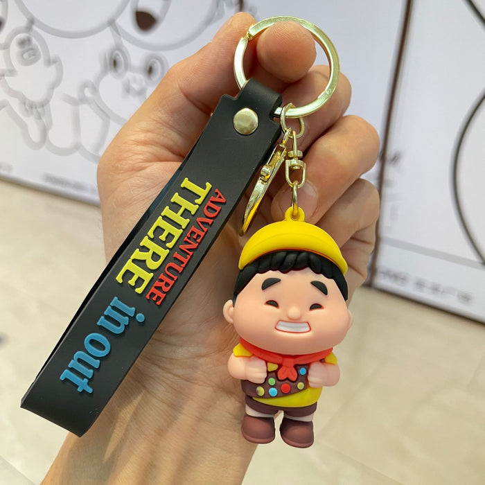 Wholesale Keychain 3D Cartoon Doll Car Keychain Bag Pendant Pendant