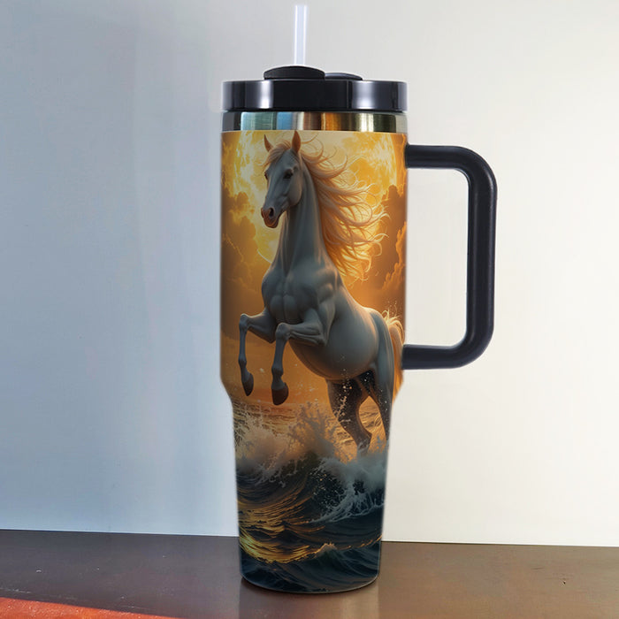 Wholesale 40oz stainless steel insulated water bottle with large capacity.