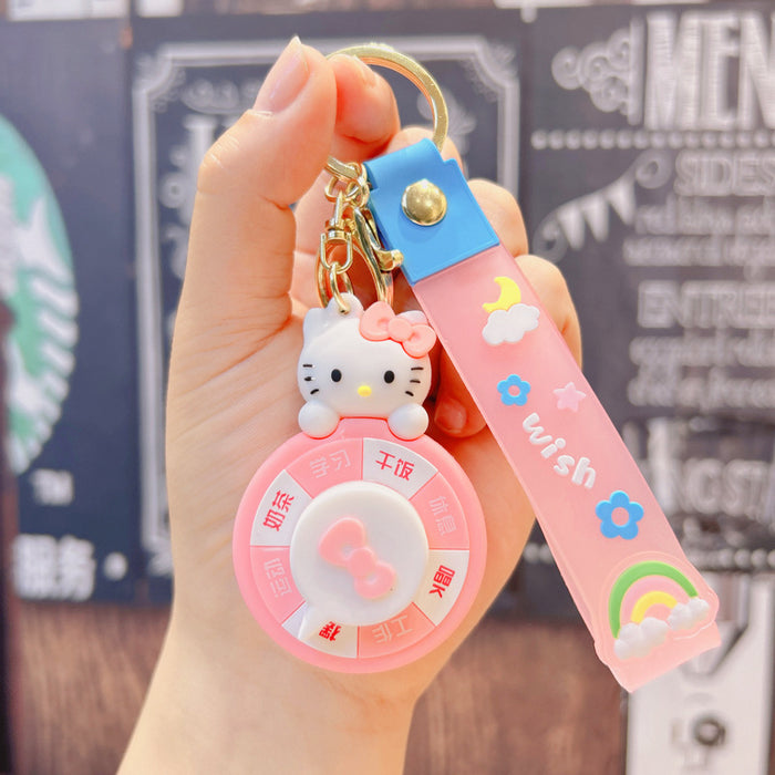 Wholesale  Creative  Keychain Pendant Couple Cartoon Hanging Doll Key Chain Doll