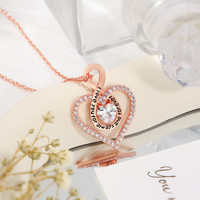 Wholesale Pendant Necklace Black Twelve Star Stone Love Necklace