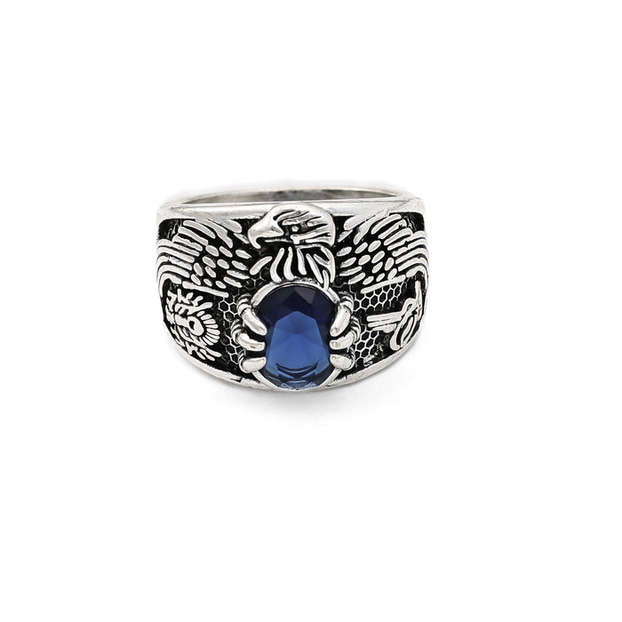 Wholesale Vintage Silver Men's Ring Open Ring