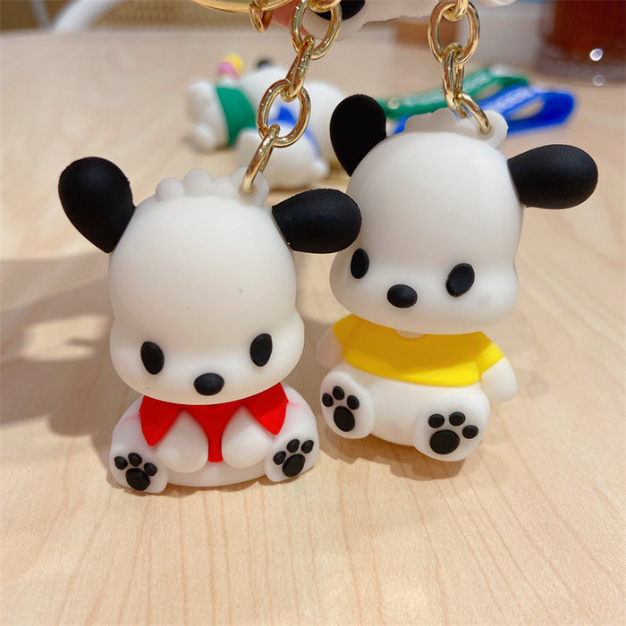 Wholesale Fashion keychain cartoon dog doll car key pendant cute