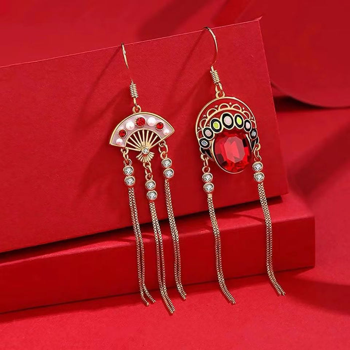 Wholesale  Peking Opera facial makeup earrings