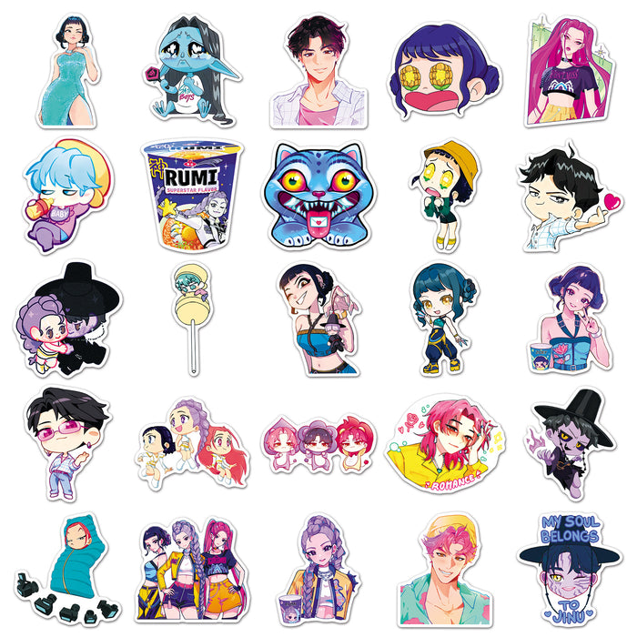 Wholesale 50pcs KPOP stickers animated movie waterproof decorative stickers
