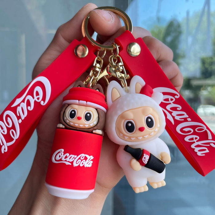 Wholesale Keychain Cartoon Doll Backpack Pendant Car Keychain Small Gift