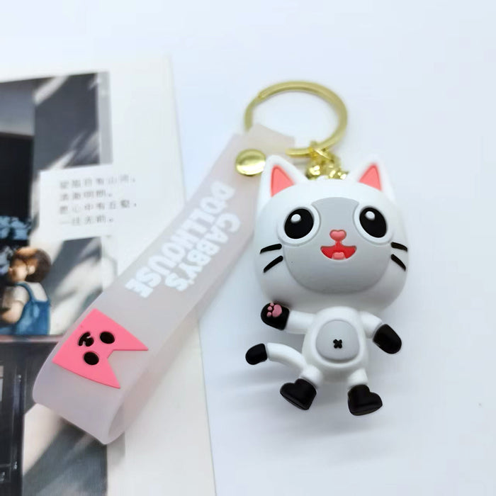 Wholesale Doll House Stereo Doll Key Chain Cute Bag Pendant Schoolbag Key Chain Small Commodities