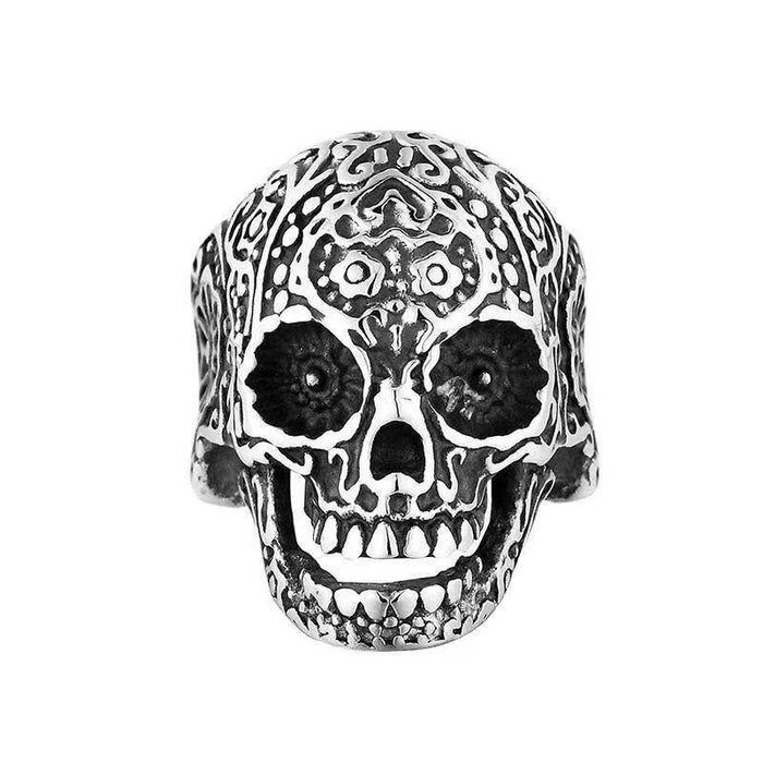 Wholesale Skull and Animal Head Ring Set Alloy Unisex Fashion Accessory Gift