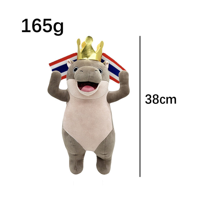 Wholesale small dwarf hippo dwarf hippo plush doll