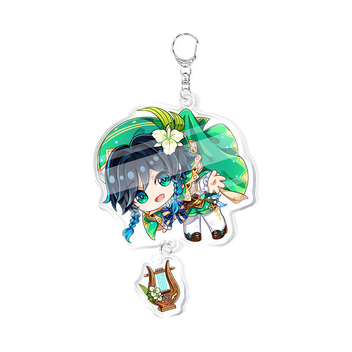 Wholesale Anime peripheral Yuan acrylic keychain accessory