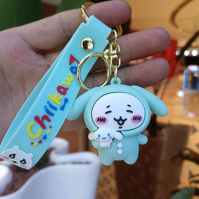 Wholesale PVC Cartoon Doll Keychain JDC-KC-KuangK017