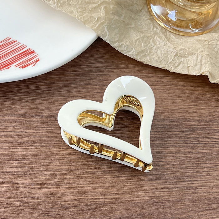 Wholesale Love Acetic Acid Clip Retro Temperament Hair Clips