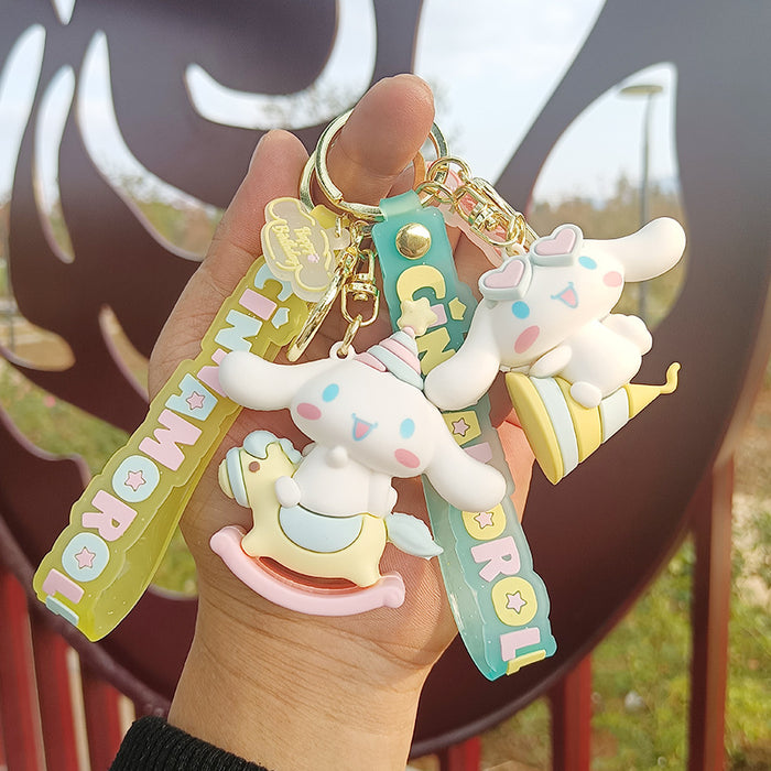 Wholesale Silicone Cartoon Figure Keychain JDC-KC-YiChang012