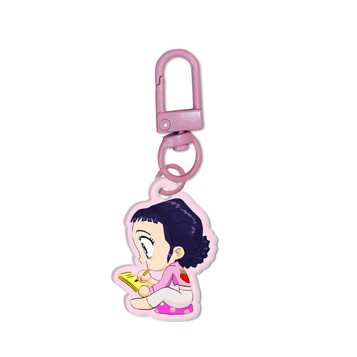 Wholesale 12pcs Custom Acrylic Cartoon Anime Double-Sided Keychain