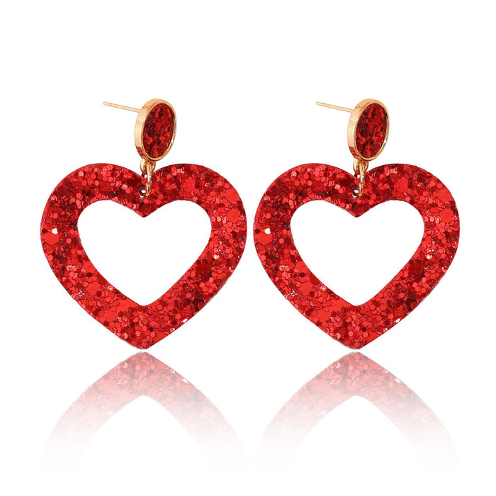 Wholesale Valentine' s Day earrings Bohemian style wine glass earrings