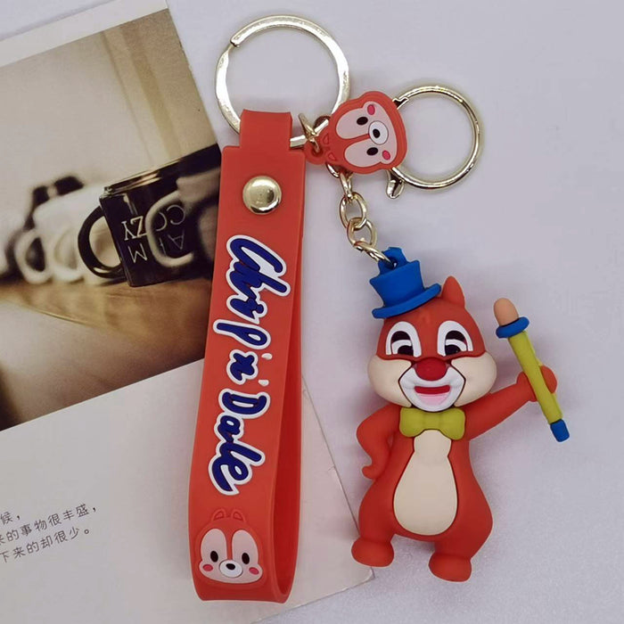 Wholesale Cartoon cure cute characters Keychain Pendant Bag Car Keychain Accessories