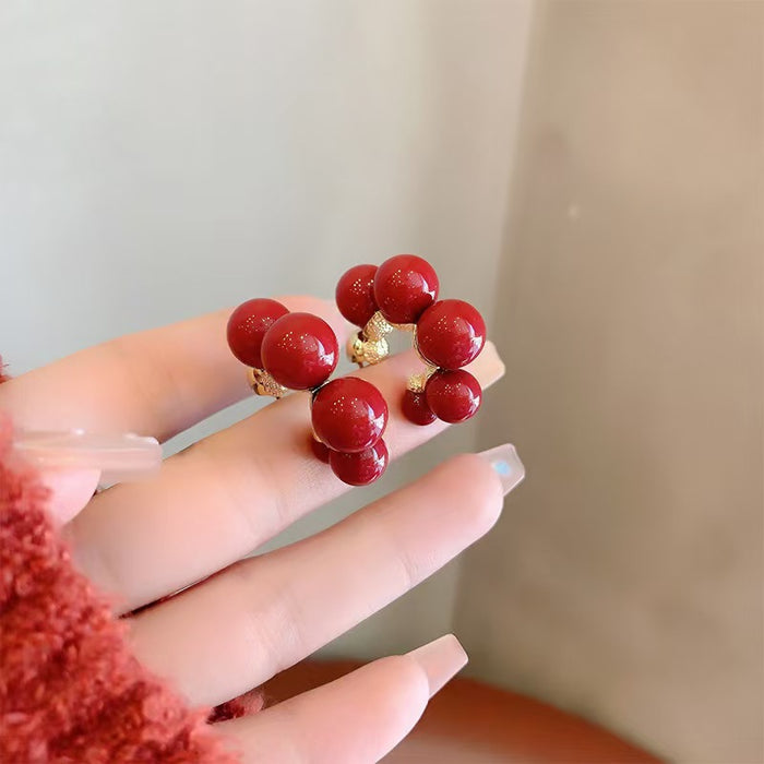 Wholesale Vintage Pearl Earrings Irregular Pearl Earrings