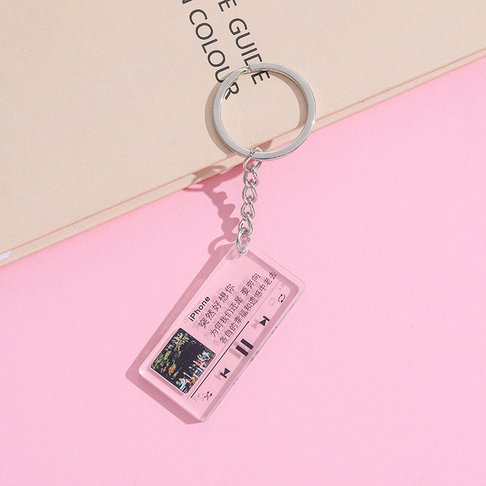 Wholesale Cartoon Cute Acrylic Keychain JDC-KC-AnDao006