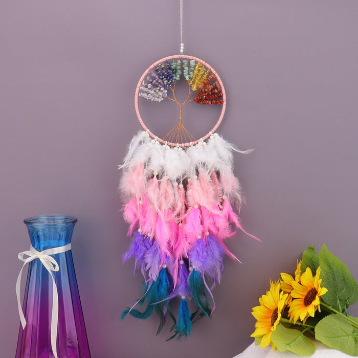 Wholesale Metal Dream Catcher Decorative Accessory Tree of Life Design