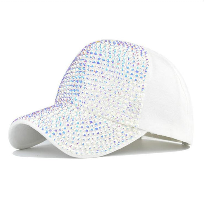 Wholesale Fully diamond breathable baseball cap for sun protection outdoor use