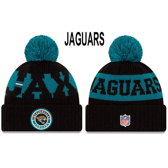 Wholesale Wool Knitted Hat Rugby Game Hat Sports Big Letter Warm Hat