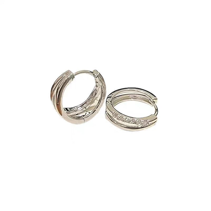 Wholesale Earrings for Women, Simple, Fashionable, Versatile, Niche Design, Exquisite Earrings, High-End Jewelry