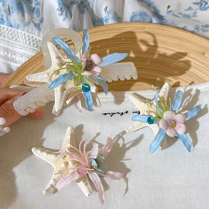 Wholesale Hair edge clip starfish edge clip