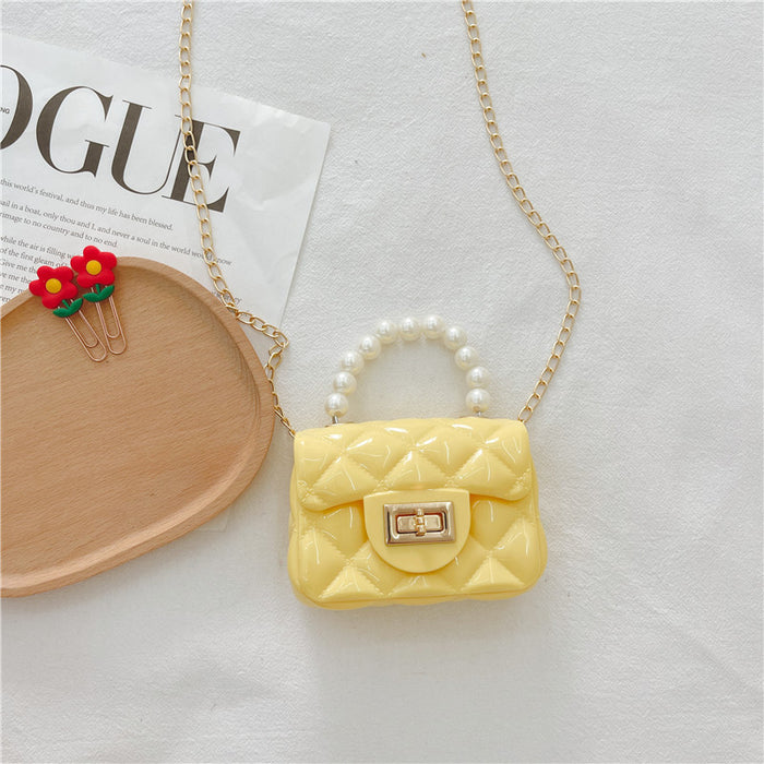 Wholesale Jelly bag, hand-held mini bag, children's cute little shoulder bag