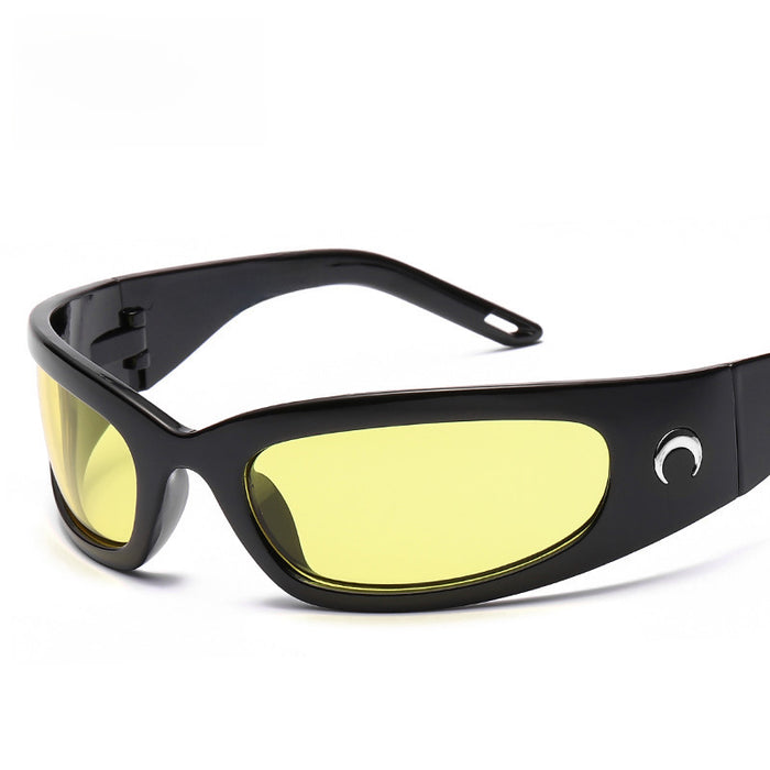 Wholesale Moon Fashion Sunglasses, Future Technology Sunglasses, Sports Cycling Sunglasses