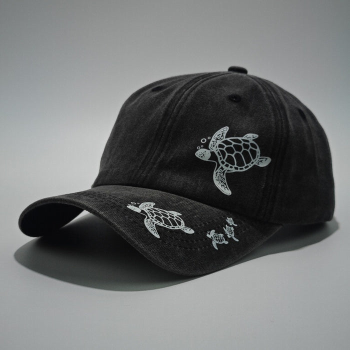 Wholesale Turtle Hot Stamping Baseball Sunshade Beach Truck Driver Dad Hat