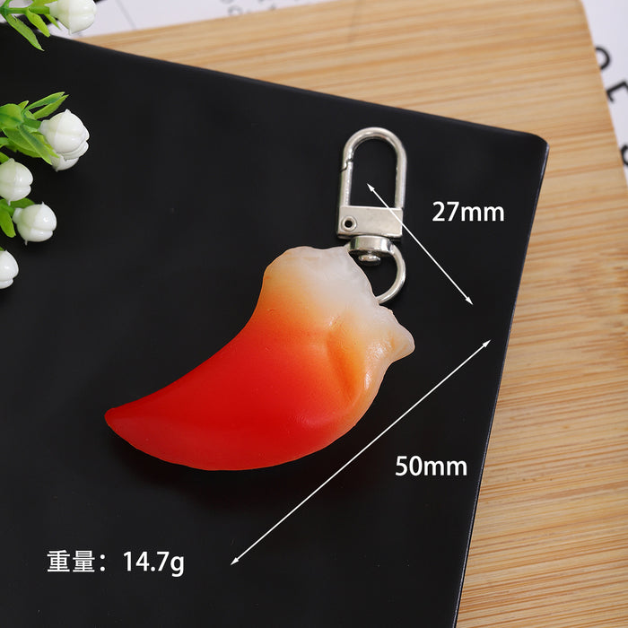 Wholesale PVC Sushi Keychain Food Toy Accessory for Bag Charm or DIY Craft Gift MOQ≥2