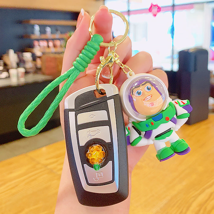 Wholesale Silicone Cartoon Doll Keychain JDC-KC-MingT155