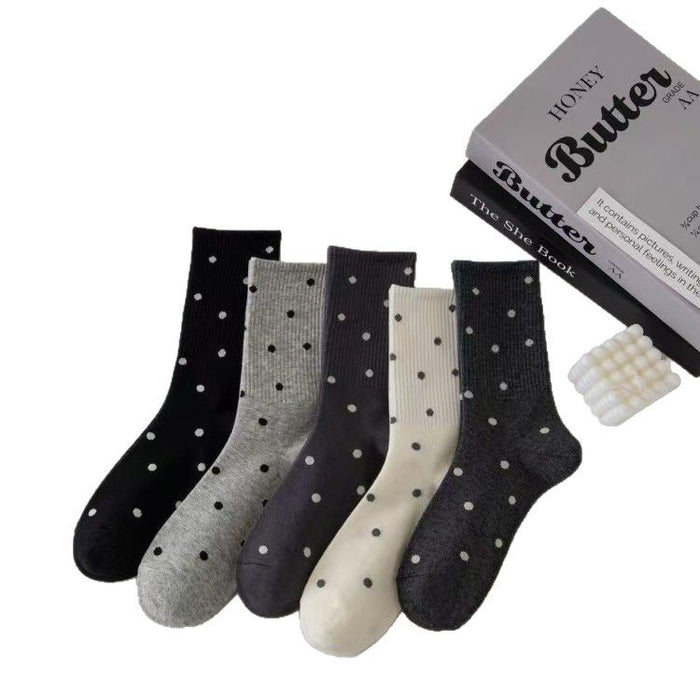 Wholesale New style mid length cotton socks, storm point socks, mid length trendy socks, socks