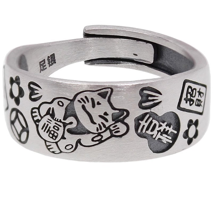 Wholesale Ring, niche, high-end, adjustable opening, index finger ring