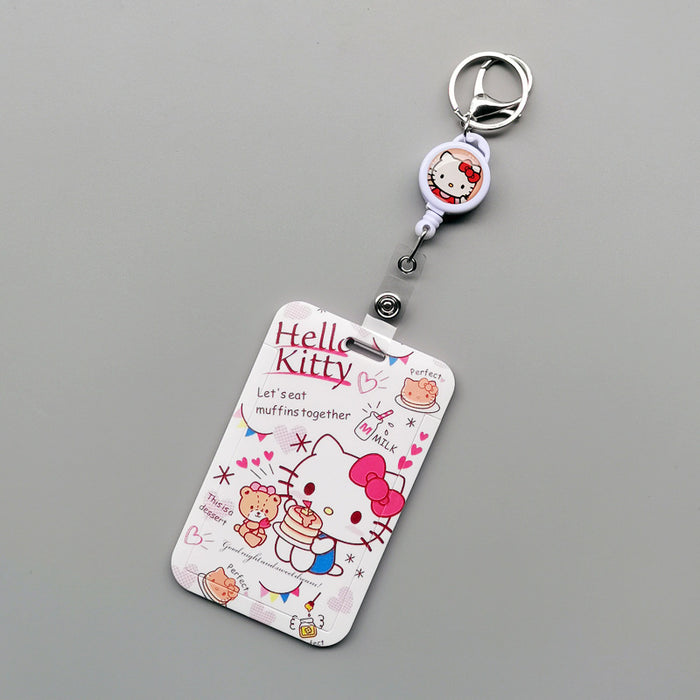 Wholesale Lanyard Keychain Cartoon animation hard bus card